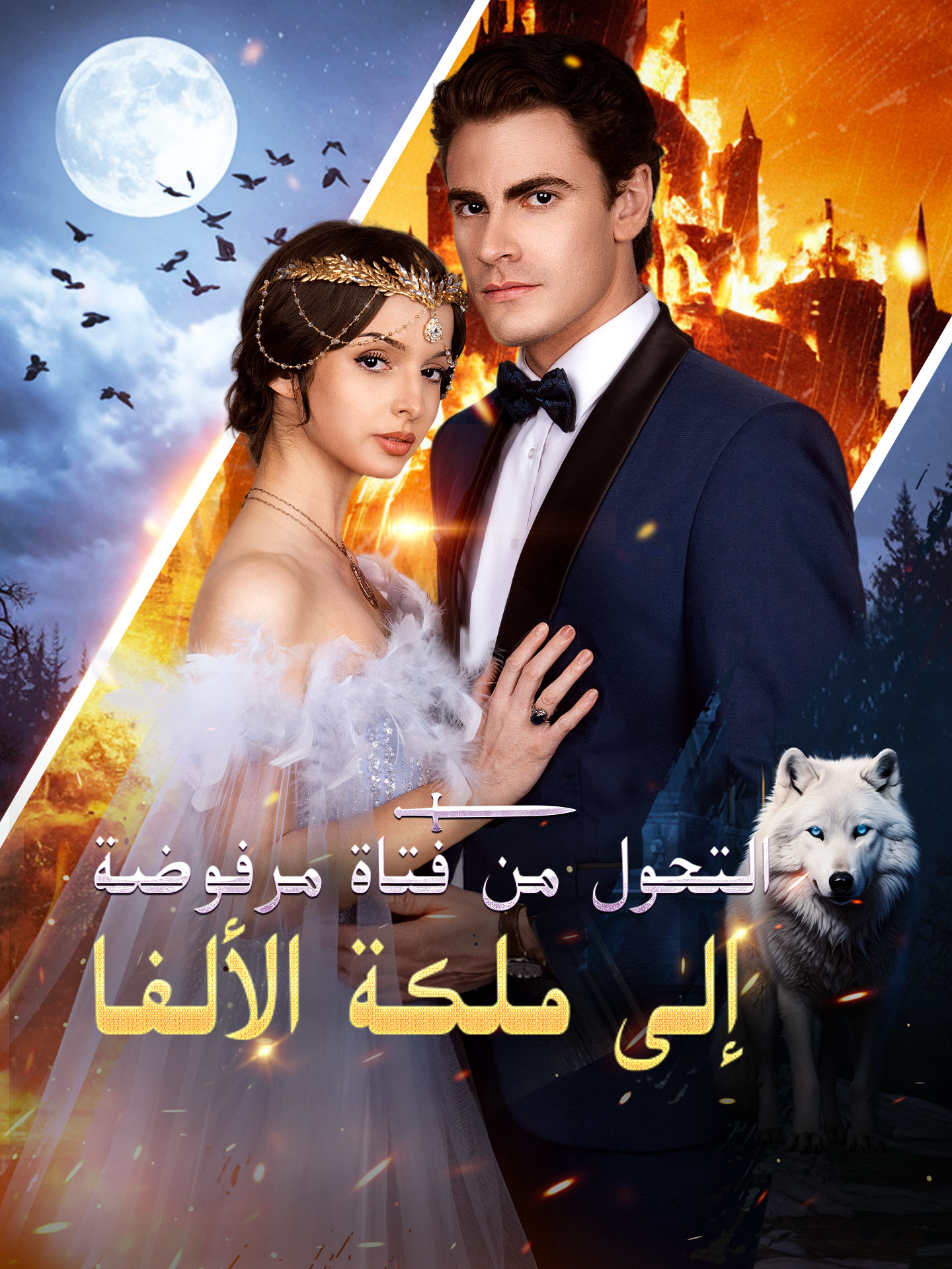 التحول من فتاة مرفوضة إلى ملكة الألفا